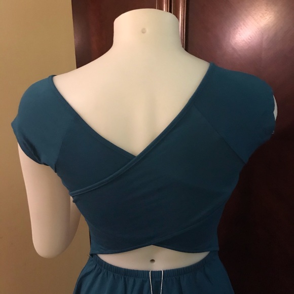 🆕 Catwalk Studio Bluish/Green Mini Dress-Small - Picture 3 of 6